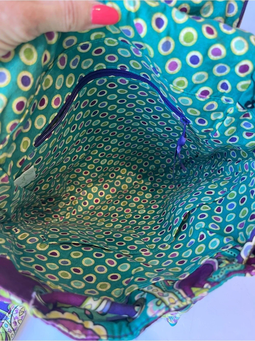 Vera Bradley Heather Backpack & Makeup Case